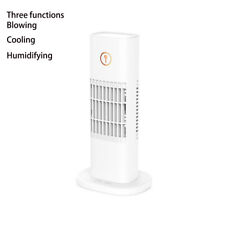 Portable Air Conditioner Cooling Fan Tower Fan Humidifier 3 Speeds Colorful LED picture