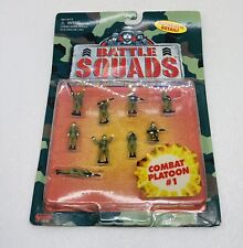 Rare 1997 Galoob BATTLE SQUADS Combat Platoon #1 Military Pack Sealed 10 picture