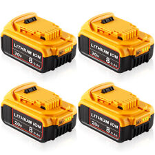 Pack For DeWalt 20V 20 Volt Max XR 8.0AH Lithium Ion Battery DCB206-2 DCB205-2 picture