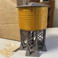 Lionel Post War No. 30 Water Tower Brown Base Original Box picture