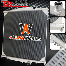 2Row Aluminum Radiator For 1996-2009 1997 Volvo VN VNL VNM Mack CXN WC WX WI VHD picture