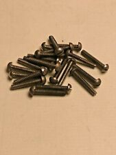 (12) 4-36 X 5/8 Slotted Round Head Machine Screw Solid BRASS #4-36 4/36 436x.625 picture
