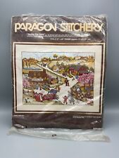 PARAGON STITCHERY KIT QUILTS FOR SALE CREWEL EMBROIDERY KIT 0603 NEW OPEN PKG picture