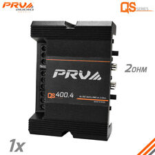 PRV Audio QS400.4 2Ohm Compact 4 Channel Digital Class D Full Range Car Amp 400W picture