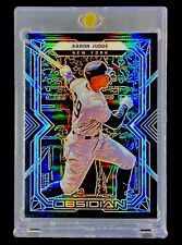 AARON JUDGE BLACK REFRACTOR SP OBSIDIAN PRIZM Card Base Holo Silver - YANKEES picture