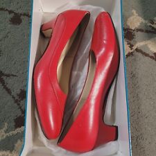 Vintage Auditions Red Women's Size 7 N closed Toe 2
