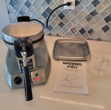Waring Pro Belgian Waffle Maker Restaurant Rotating  WMK300 TESTED Working picture