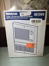 Broan 9815WH High Capacity Wall Heater With 1500 Watt Fan picture
