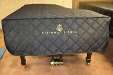 Steinway Lightweight Quilted Cover Steinway Front Logo Model O 5' 10 3/4