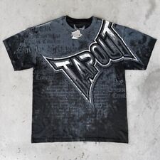 Vintage Y2K Rare Tapout Luiz Cane UFC T Shirt L MMA Affliction Goth Grunge Emo picture