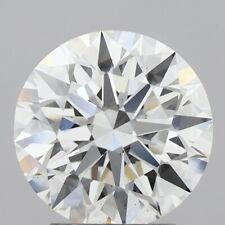 3.09 Ct ROUND Cut E Color VS2 Clarity IGI CERTIFIED LAB GROWN CVD Diamond picture