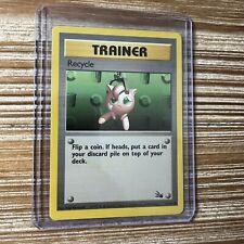 Pokémon Card Recycle Fossil Unlimited 61/62 WOTC Common NM-Mint picture