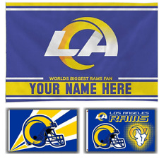 Football Flag Outdoors Banner 4x6ft St. Louis Rams Best Fan Flag Customized picture