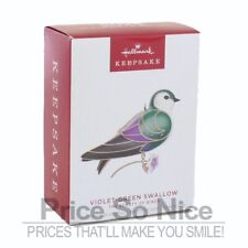 Hallmark 2024 Ornament - Violet-Green Swallow: Beauty of Birds picture