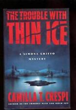 The Trouble With Thin Ice (Simona Griffo Mysteries) - Hardcover - GOOD picture