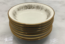 Vtg Noritake Ivory china“Virginia” 8 dessert bowls gold trim made in Japan 5.5” picture