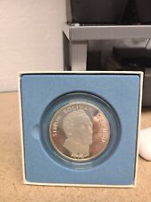 1973 Republic of Panama 20 Balboas Silver PROOF Coin w/ BOX & COA picture