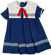 Vintage Wonderland Size 5 Shipmate Cutie Sailor Girl Toddler Costume Fashion picture