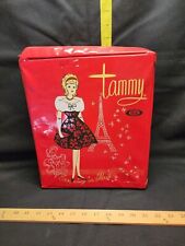 Vintage Ideal Tammy Doll Blonde with Tammy Case Outfits Hat Odd Shoes  picture