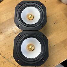 2X Monitor Audio bass driver woofer silver 3i, 5i, & 10i speaker Works Great picture