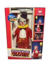 Vintage Clown Toy Battery Operated Moving Lighted New Bright 1991 NEW 90s picture