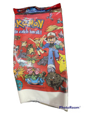 Vintage1999 Pokemon Plastic Table Cover Birthday Decoration Party Supply Pikachu picture