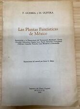 RARE Las Plantas Fantasticas de Mexico 1954 F. Guerra & H Olivera Hallucinogenic picture