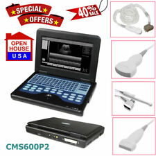 USA Portable Ultrasound Scanner Laptop Machine Ultrasonic Systems CMS600P2+Probe picture