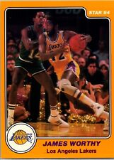 1983-84 Star Basketball #25 James Worthy Rookie NM or Better High Grade picture