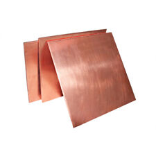 1pcs 99.9% Pure Copper Cu Metal Plate Copper Flat Stock Copper Sheet Select Size picture