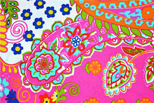 2.5 yard Indian Cotton Hand Block Sanganeri Carry Print Handmade Fabric Natural picture