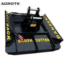 Agrotk 54in Rotary Brush Cutter Mower Mini Excavator Attachments with 2 Blades picture