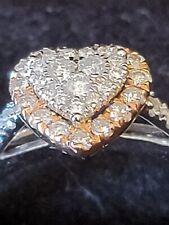 Simply Vera Vera Wang 14KT Two Tone 1/2 Carat T.W. Round Cut Diamond Simply Love picture