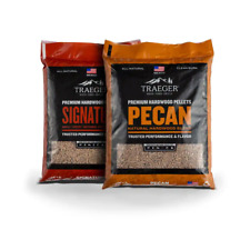 20Lb Signature Blend and 20Lb Pecan All-Natural Wood Grilling Pellets (2-Pack) picture