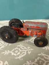 Vintage TOOTSIETOY Tootsie Toy RED ORANGE FORD TRACTOR 5
