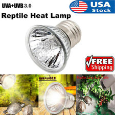 2 pcs 25/50/75W Reptile Lamp UVA+UVB 3.0 Pet Heat Lamp Turtle Basking Light Bulb picture