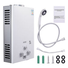 8L 2GPM Tankless LPG Propane Gas Water Heater On-Demand Water Boiler w/Shower picture