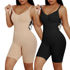 Women's Seamless Full Body Shaper Tummy Control Shapewear Elastic Slim Bodysuit picture