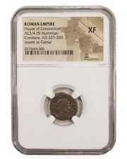 NGC XF Roman AE3/4  Constans I AD 337-350 Extremely Fine NGC Ancients Certified picture