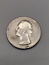 1965 Washington Quarter No Mint Mark Letter Error Rare US Coin picture
