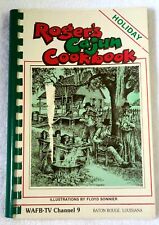 RARE Roger's Cajun HOLIDAY EDITION Recipe Cookbook 1994 Signed First Edition picture