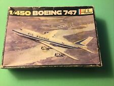 Vintage Heller Cadet Boeing Air France 747 1/450 Scale Model Kit (No. 037) picture