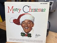 merry christmas bing crosby vinyl picture