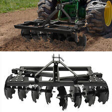 Disc Plow Harrow Compact Garden Lawn Tractor Accessory For ATV picture
