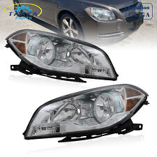 Headlights Headlamps Assembly Pair For Chevy Malibu 2008-2012 Factory Style picture