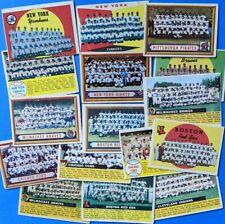 1957 1958 1959 Topps - Pick 1 Team Cards Red Sox Cubs Tigers  UPDATED 3/27 picture
