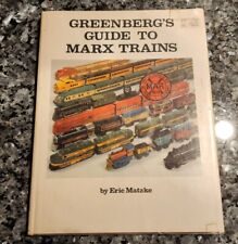 RARE Greenberg's Guide to Marx Trains by Eric Matzke (Hardcover, 1978) ☆ 1st picture