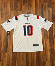 NWT Men's New England Patriots Drake Maye Player Game Stitched White Jersey (L) picture