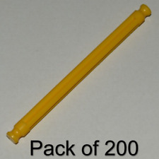 (200) K'nex Yellow Rods 3-7/16