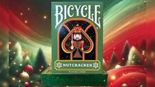 Bicycle Nutcracker (Green Gilded) Playing Cards picture